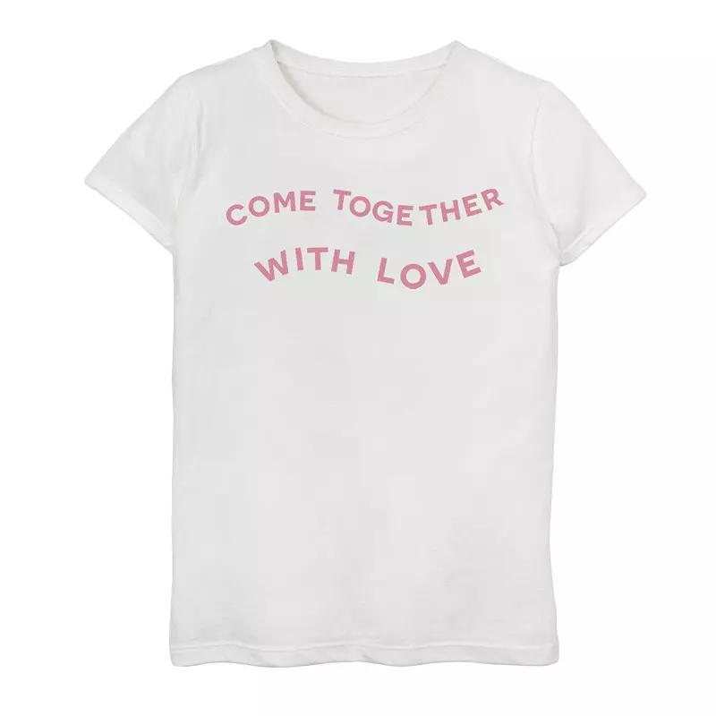Girls 7-16 Fifth Sun With Love Graphic Tee, Girl's,  Product Image