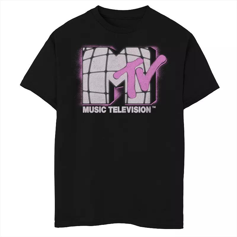 Boys 8-20 MTV Retro Fuzz Logo Tee, Boy's,  Product Image