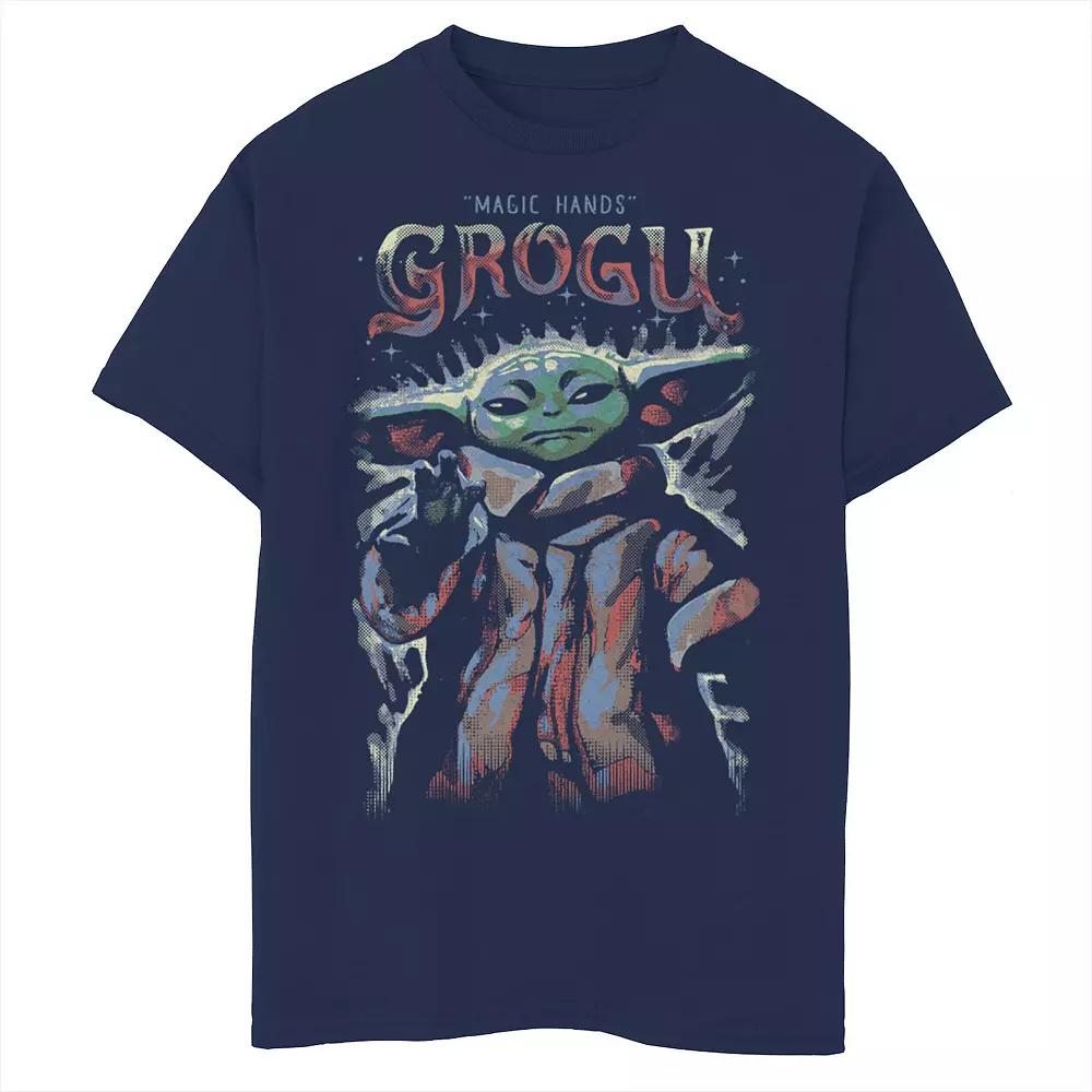 Boys 8-20 Star Wars The Mandalorian Magic Hands Grogu Sketch Graphic Tee, Boy's,  Product Image