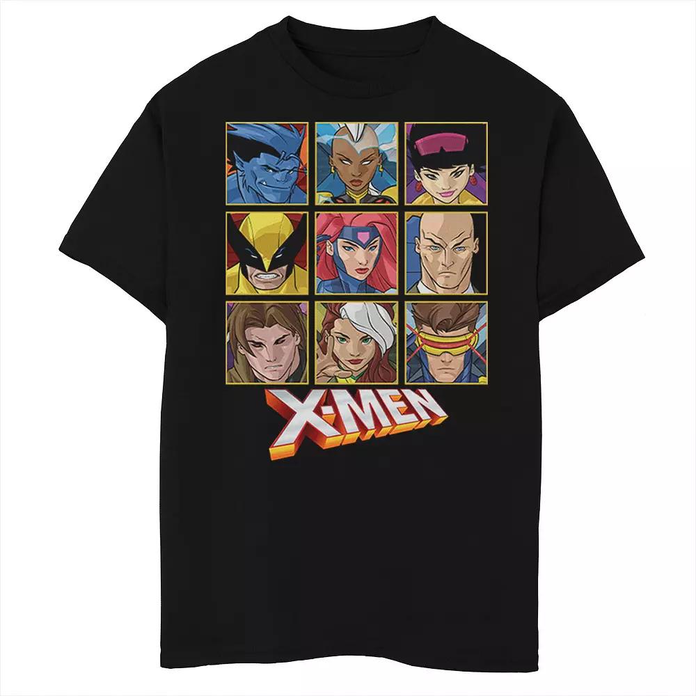 Boys 8-20 Marvel X-Men Character Panel Collage Logo Tee, Boy's,  Product Image