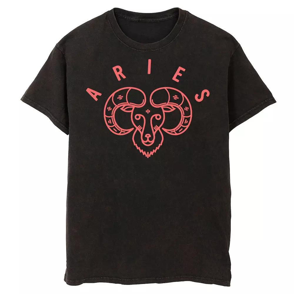 Men's Aries Simple Sketch Tee,  Product Image