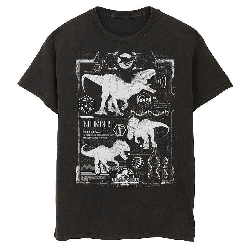 Mens Jurassic World Indominus Rex Schematic Tee, Men's,  Product Image
