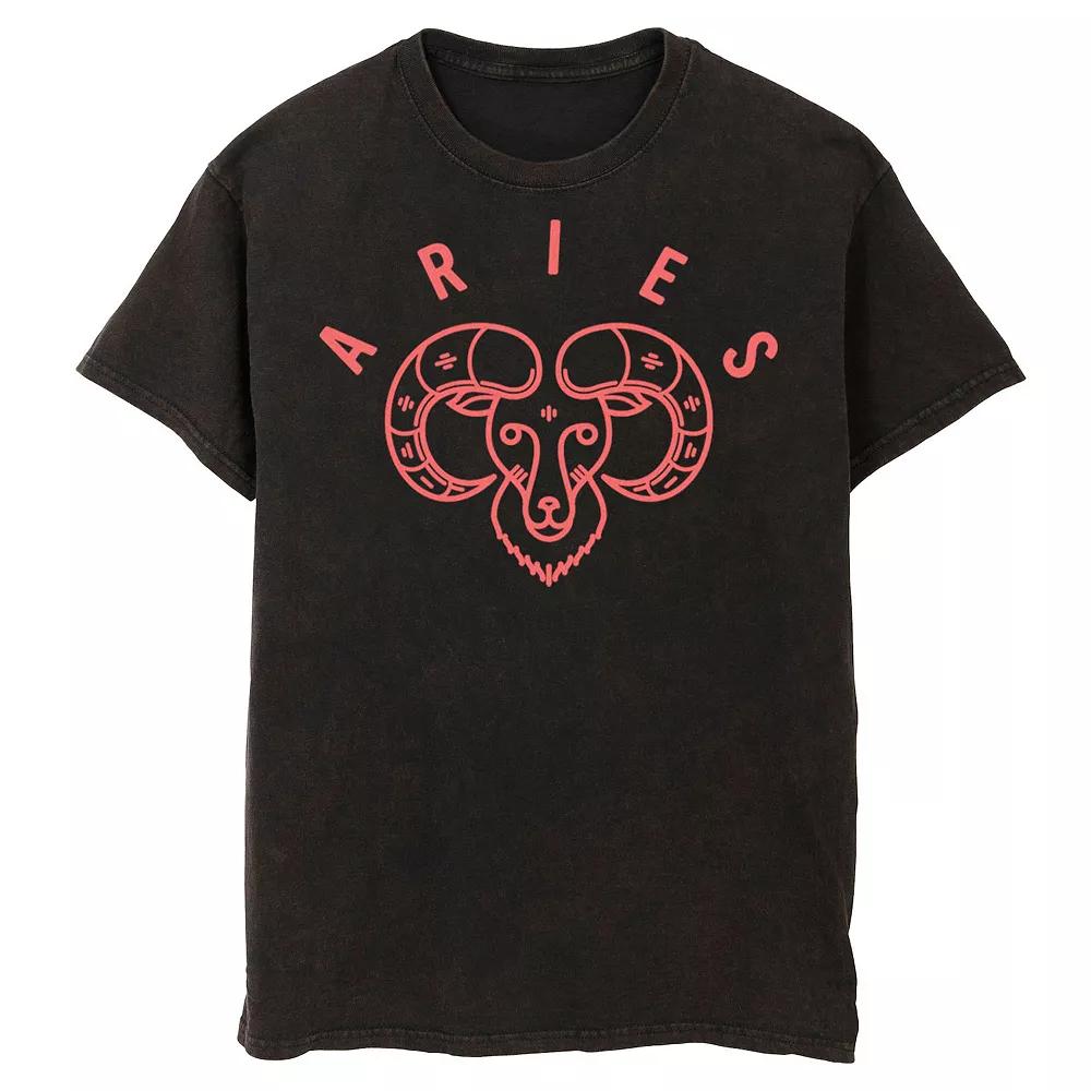 Men's Aries Simple Sketch Tee,  Product Image