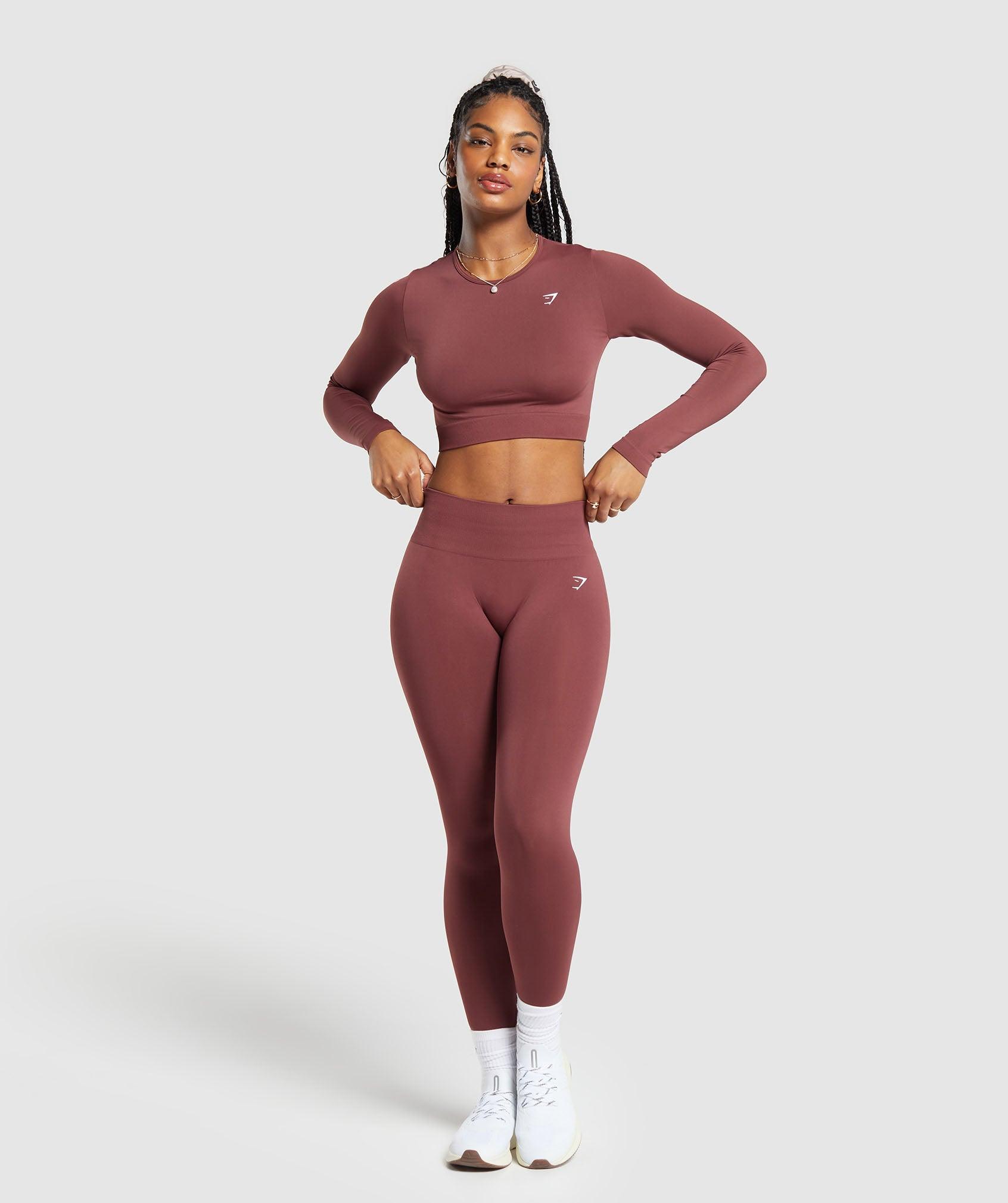 Everyday Seamless Long Sleeve Crop Top Product Image