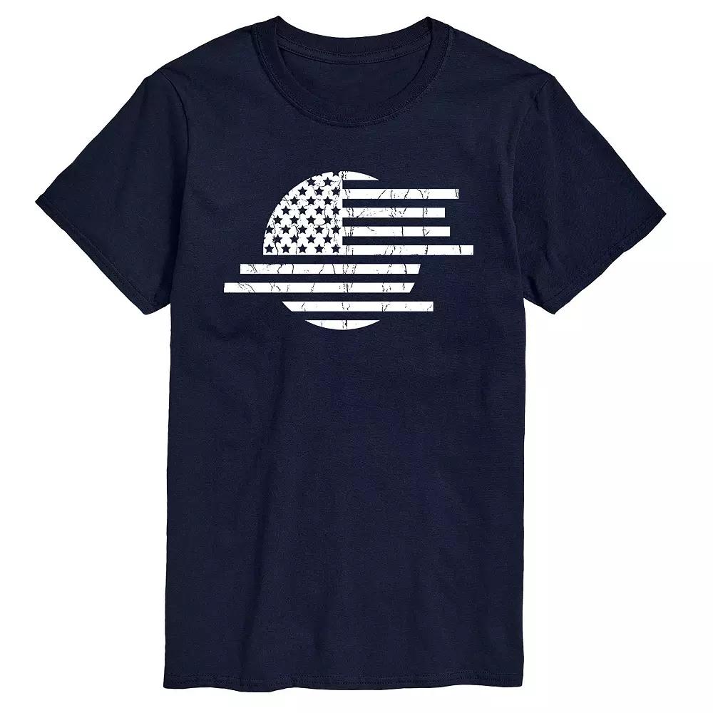 Men's Flag Circle Abstract Tee,  Product Image