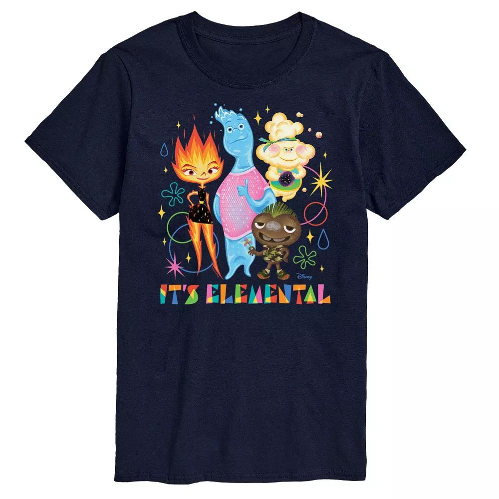 Disney's Elemental Big & Tall Its Elemental Graphic Tee, Men's,  Product Image