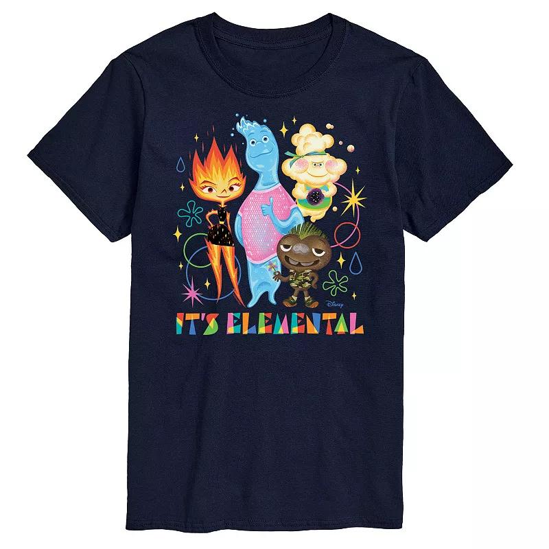 Disney's Elemental Big & Tall Its Elemental Graphic Tee, Men's,  Product Image