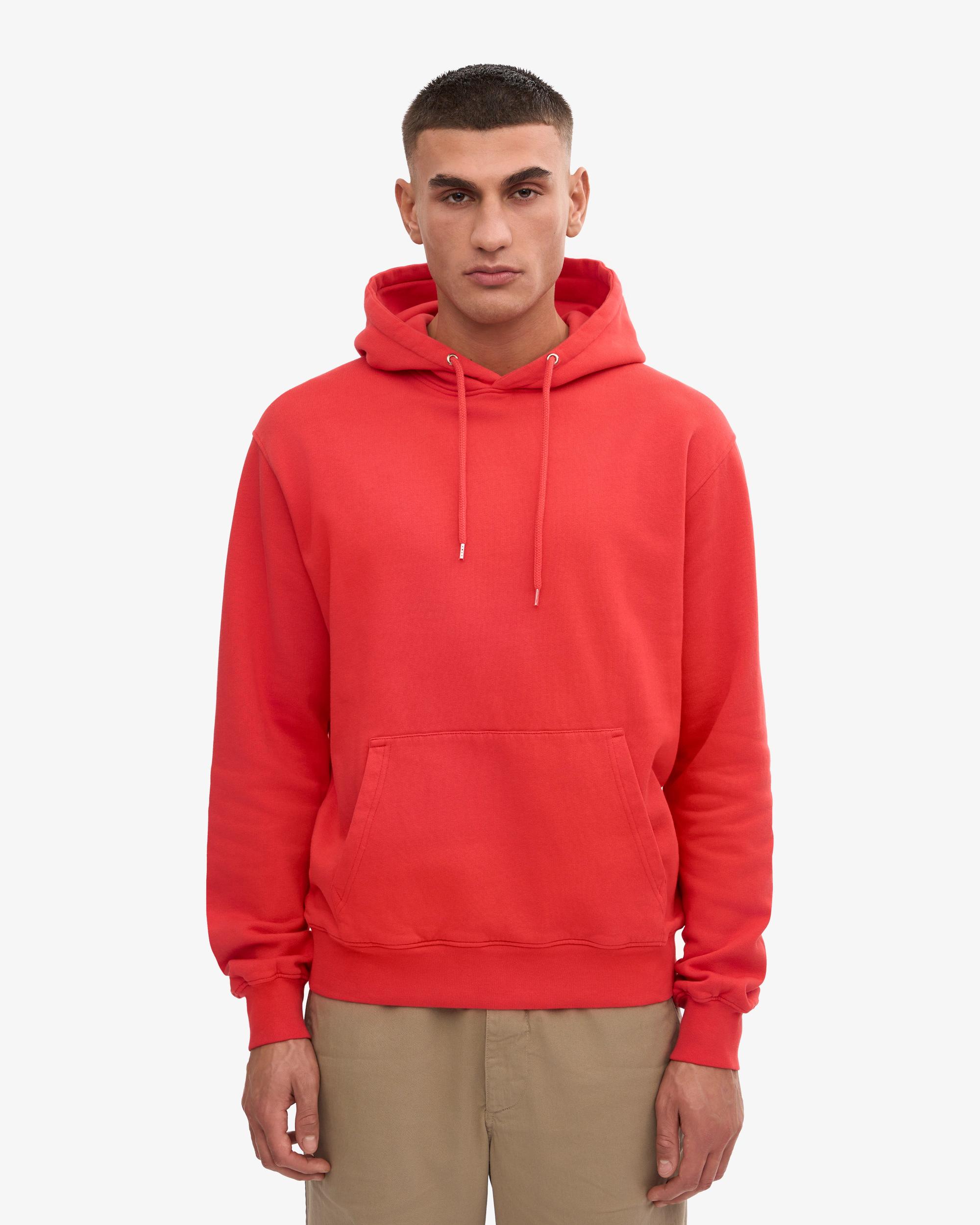 Classic Organic Hood - Red Tangerine Product Image