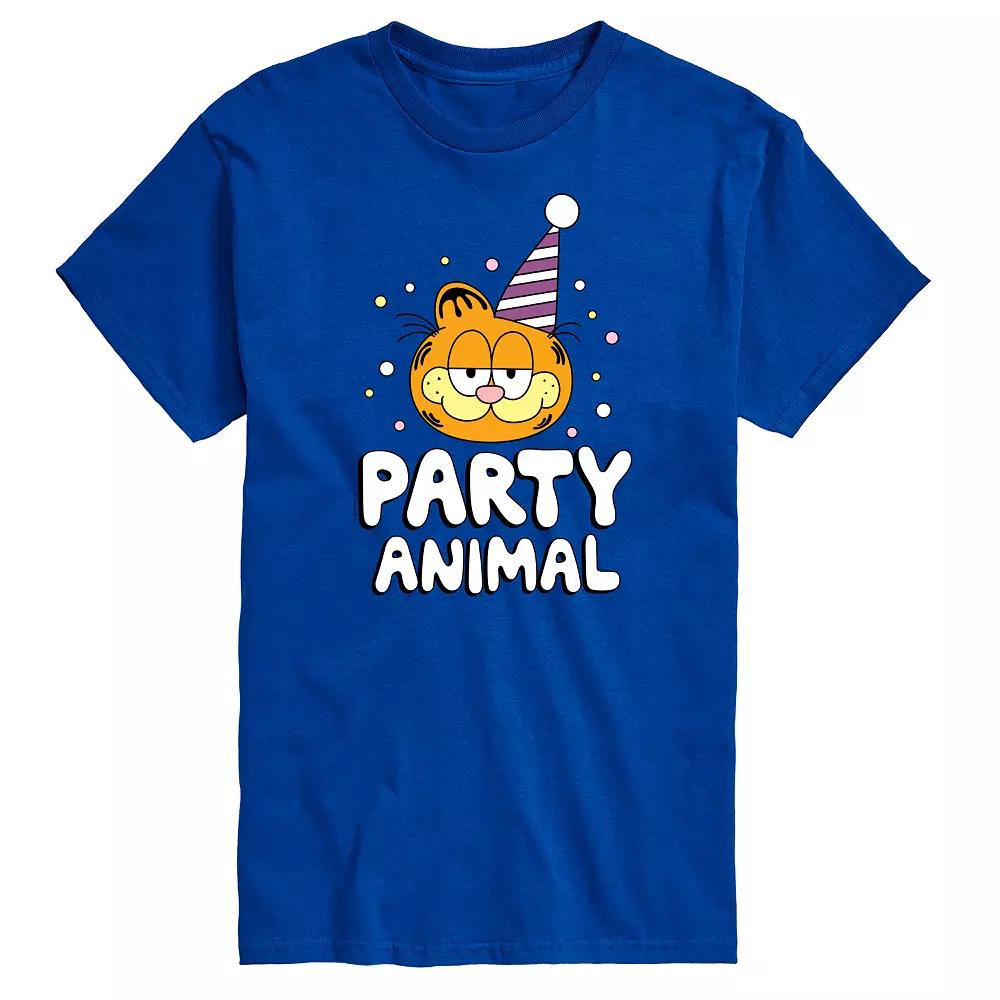 Big & Tall Garfield Party Animal Graphic Tee, Men's,  Product Image