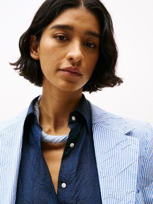 Crinkle Silk-Blend Shirt Product Image