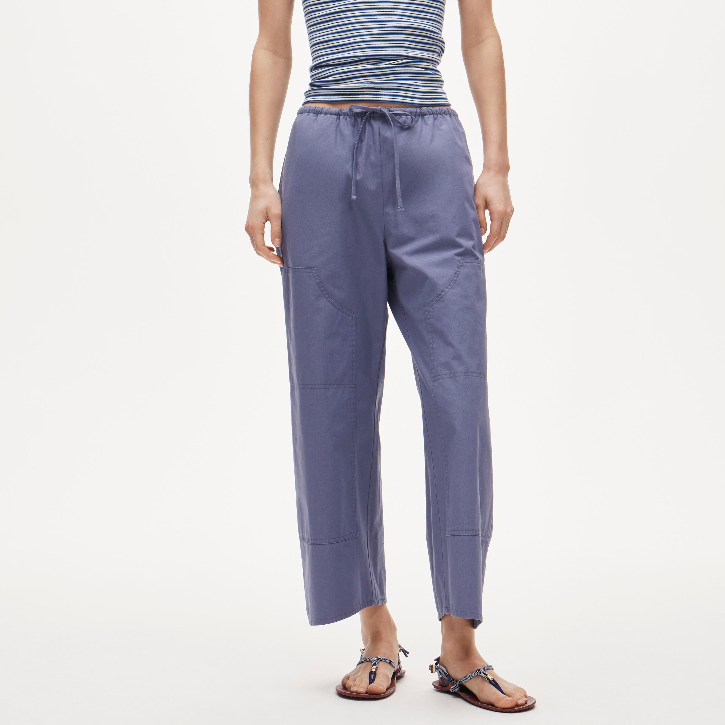 Luna pant in cotton poplin Product Image