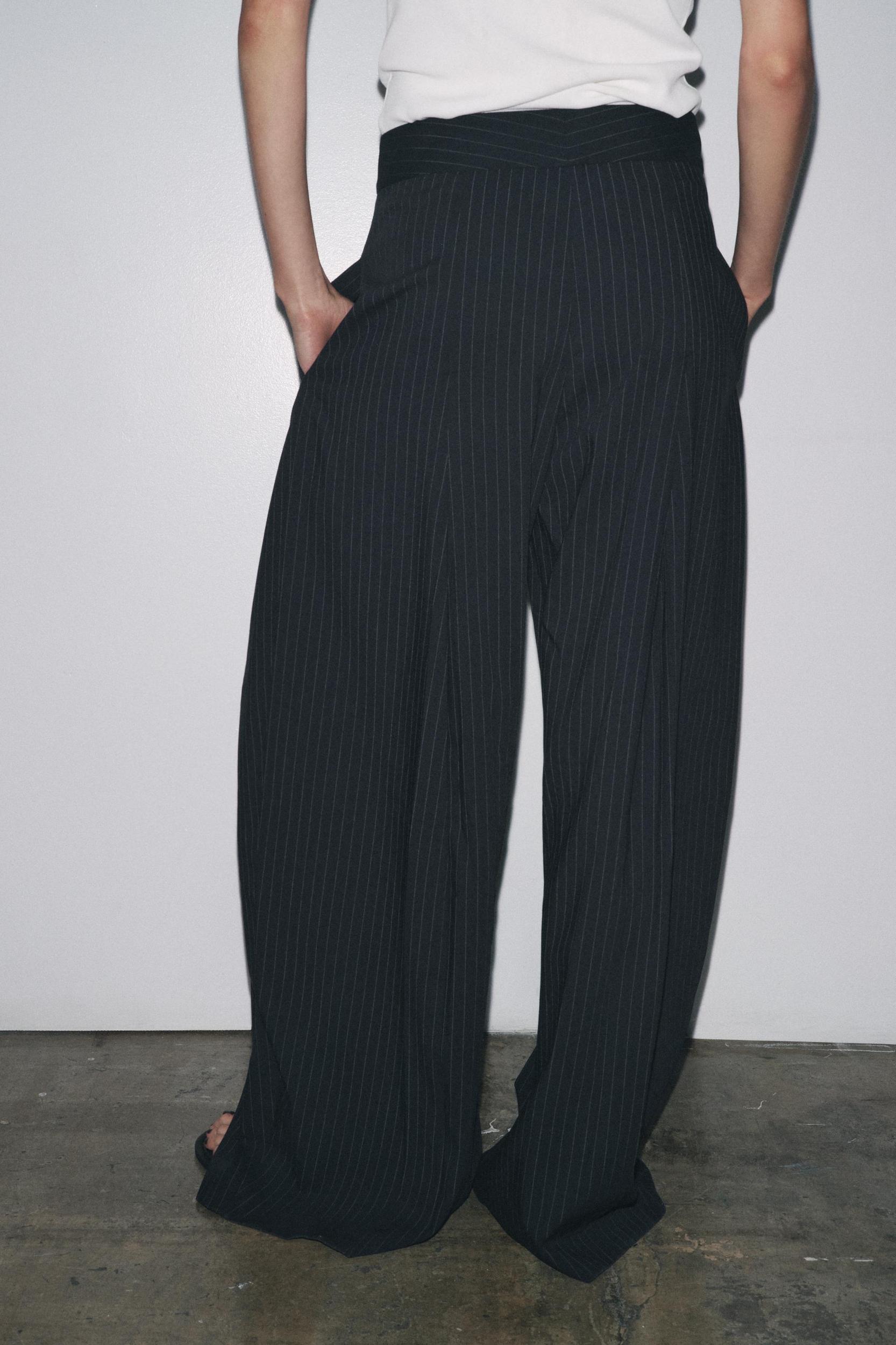 ZW COLLECTION PINSTRIPE PANTS Product Image
