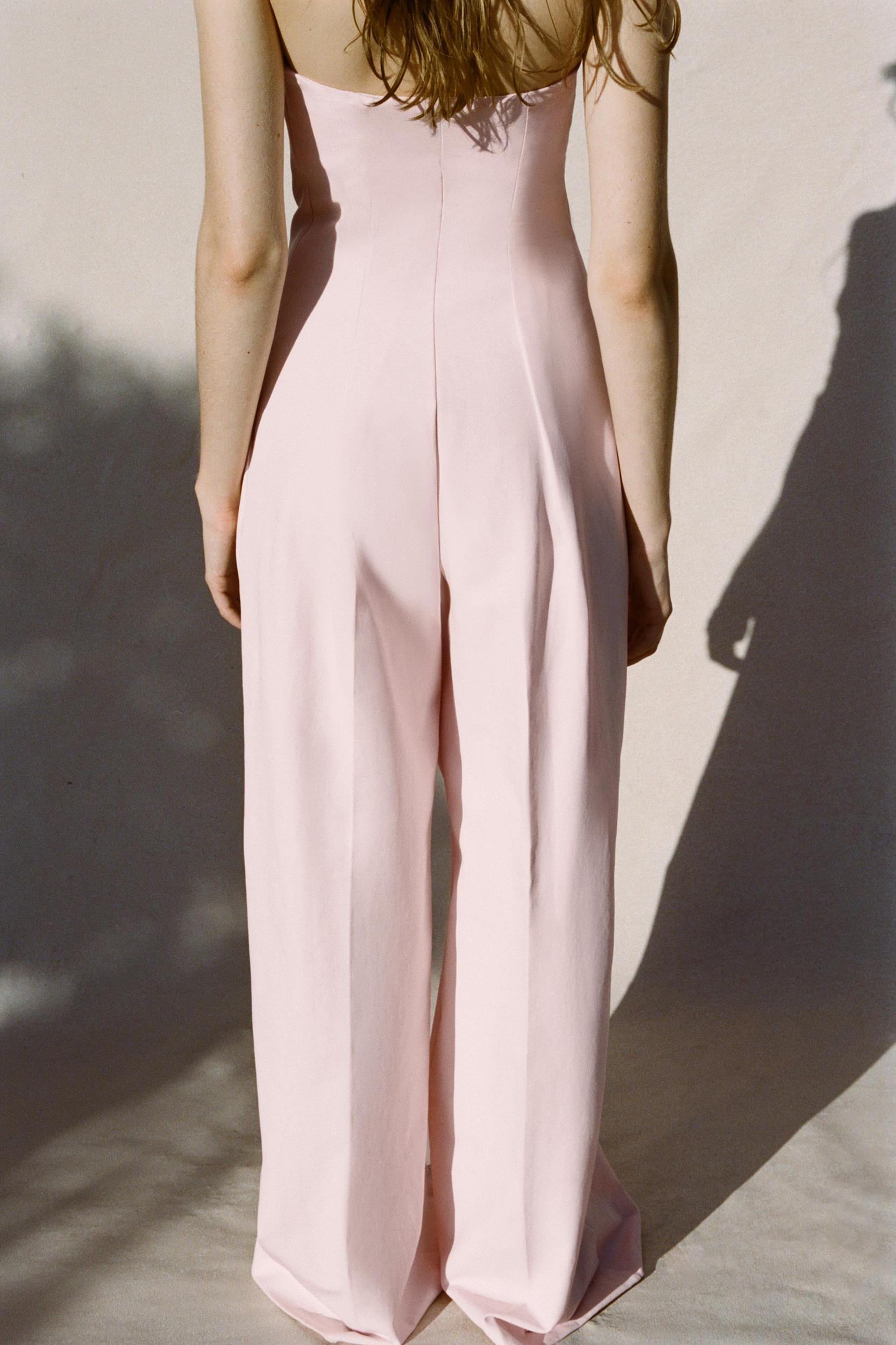 STRAPLESS LONG JUMPSUIT Product Image