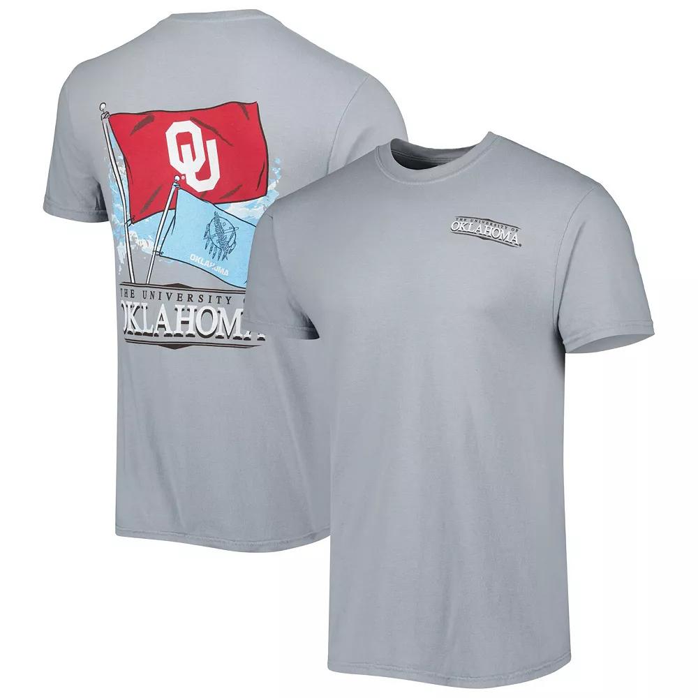Men's Gray Oklahoma Sooners Hyperlocal T-Shirt, Size: 2XL, Grey Product Image