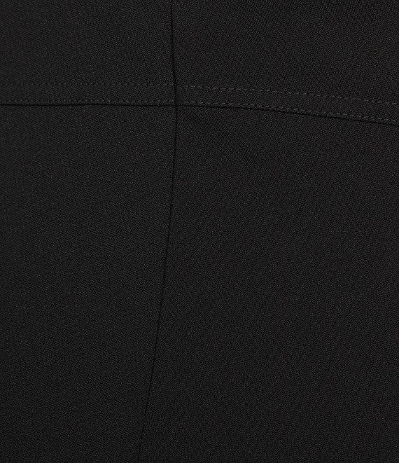 Intro Petite Size Double Knit Traveler Pull-On Wide Leg Pants Product Image