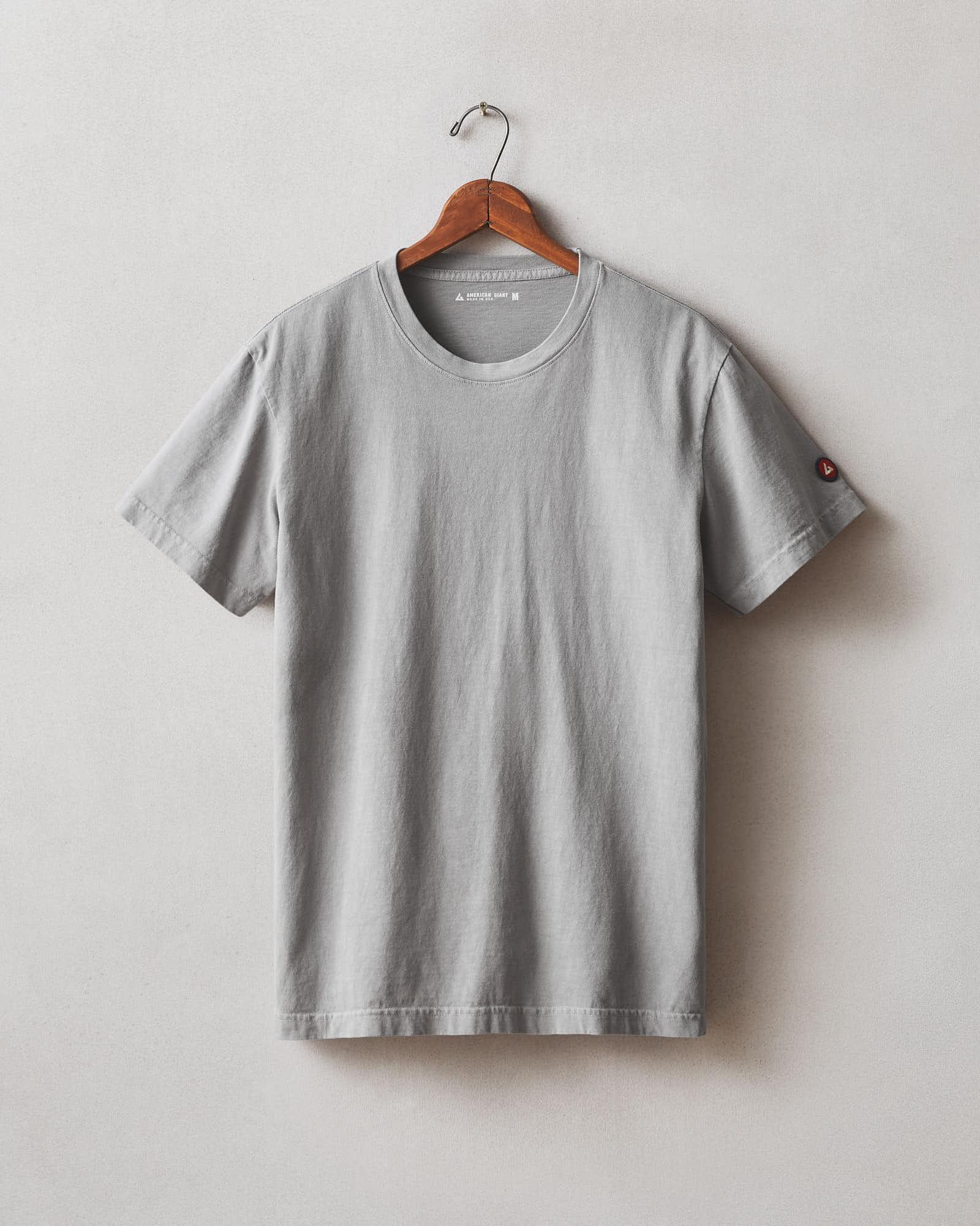 Men's Vintage Crew Tee - Washed Silent Storm Product Image