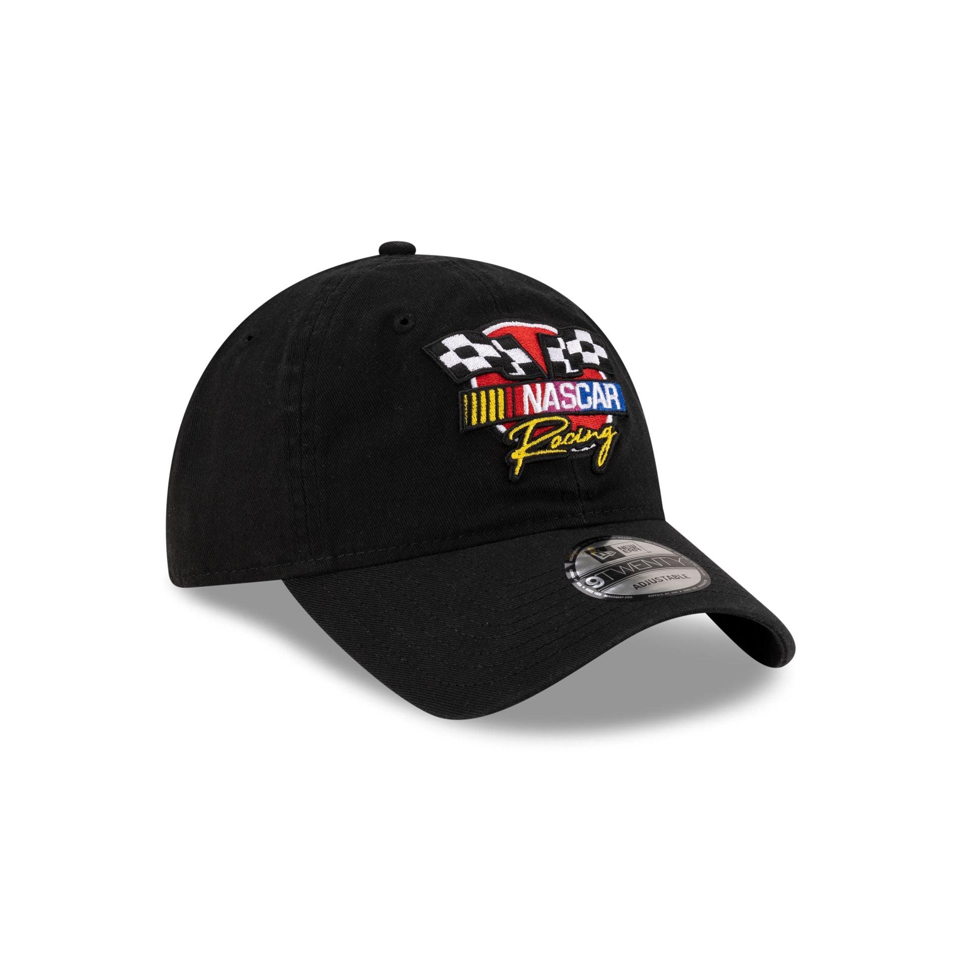 NASCAR Classics Flags Black 9TWENTY Adjustable Hat Male Product Image