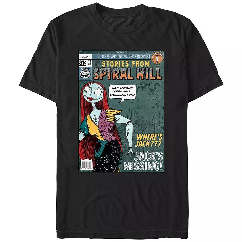 Disney's The Nightmare Before Christmas Stories From Spiral Hill Juniors' Boyfriend Graphic Tee, Women's,  Product Image