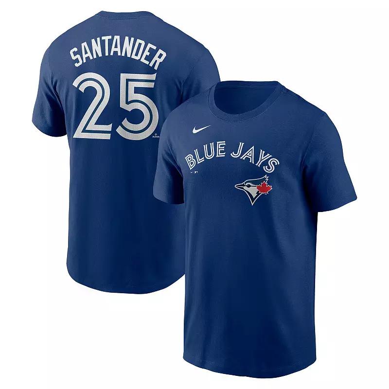 Men's Nike Anthony Santander Royal Toronto Blue Jays Fuse Name & Number T-Shirt,  Product Image
