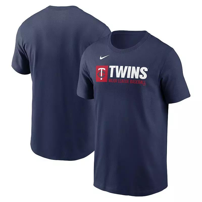 Men's Nike Navy Houston Texans Wordmark Essential T-Shirt,  Product Image