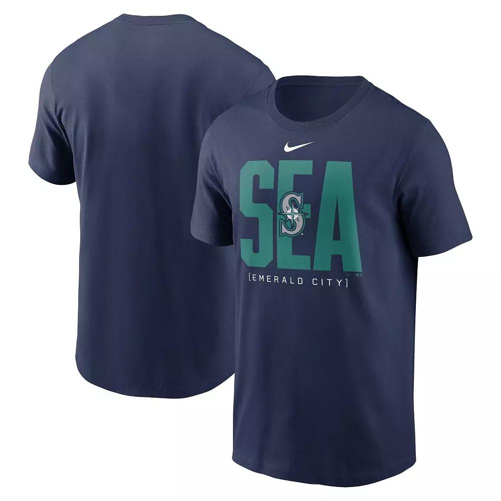 Men's Nike Navy Seattle Mariners Scoreboard T-Shirt,  Product Image