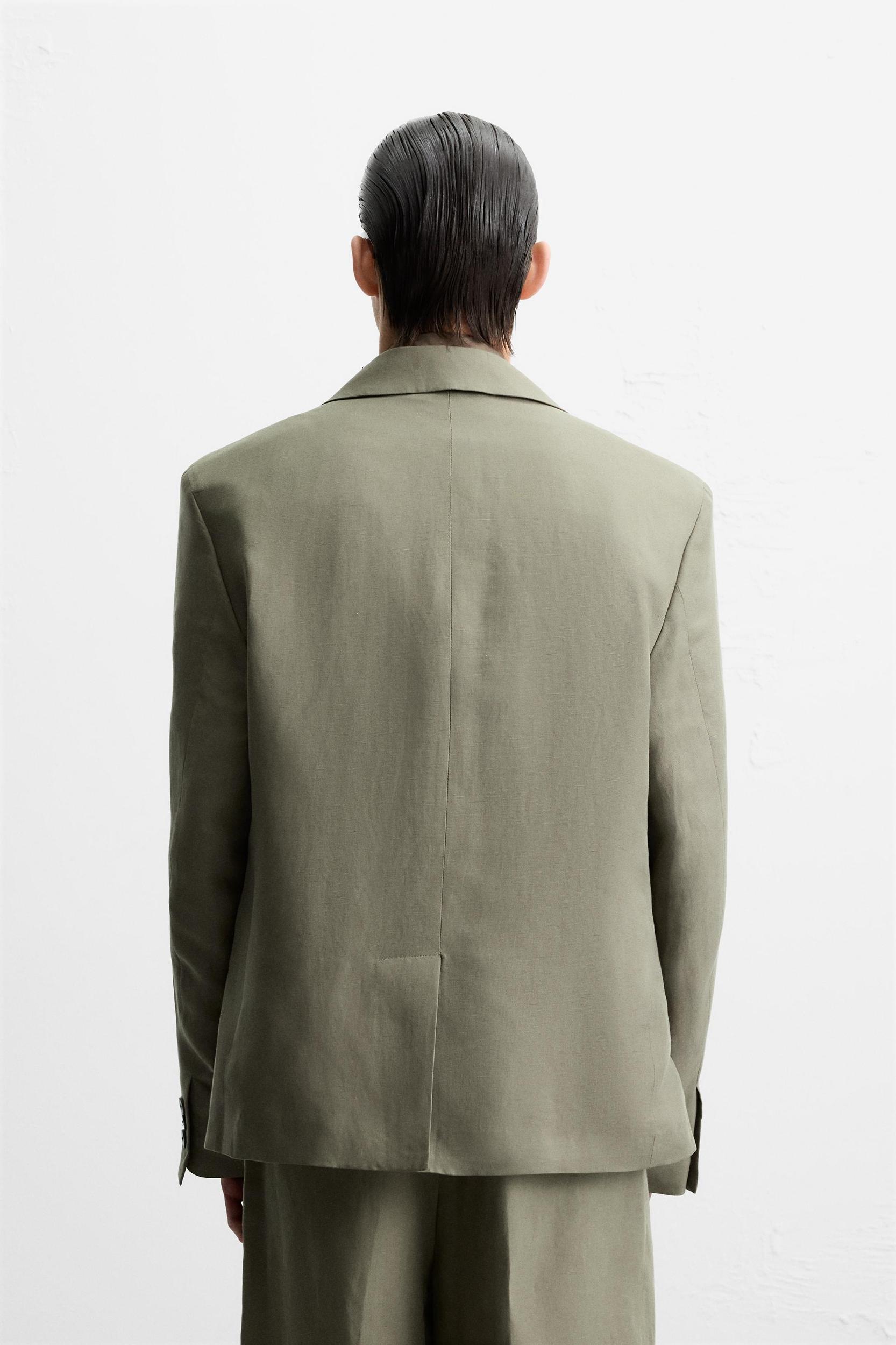 LYOCELL - LINEN SUIT BLAZER Product Image