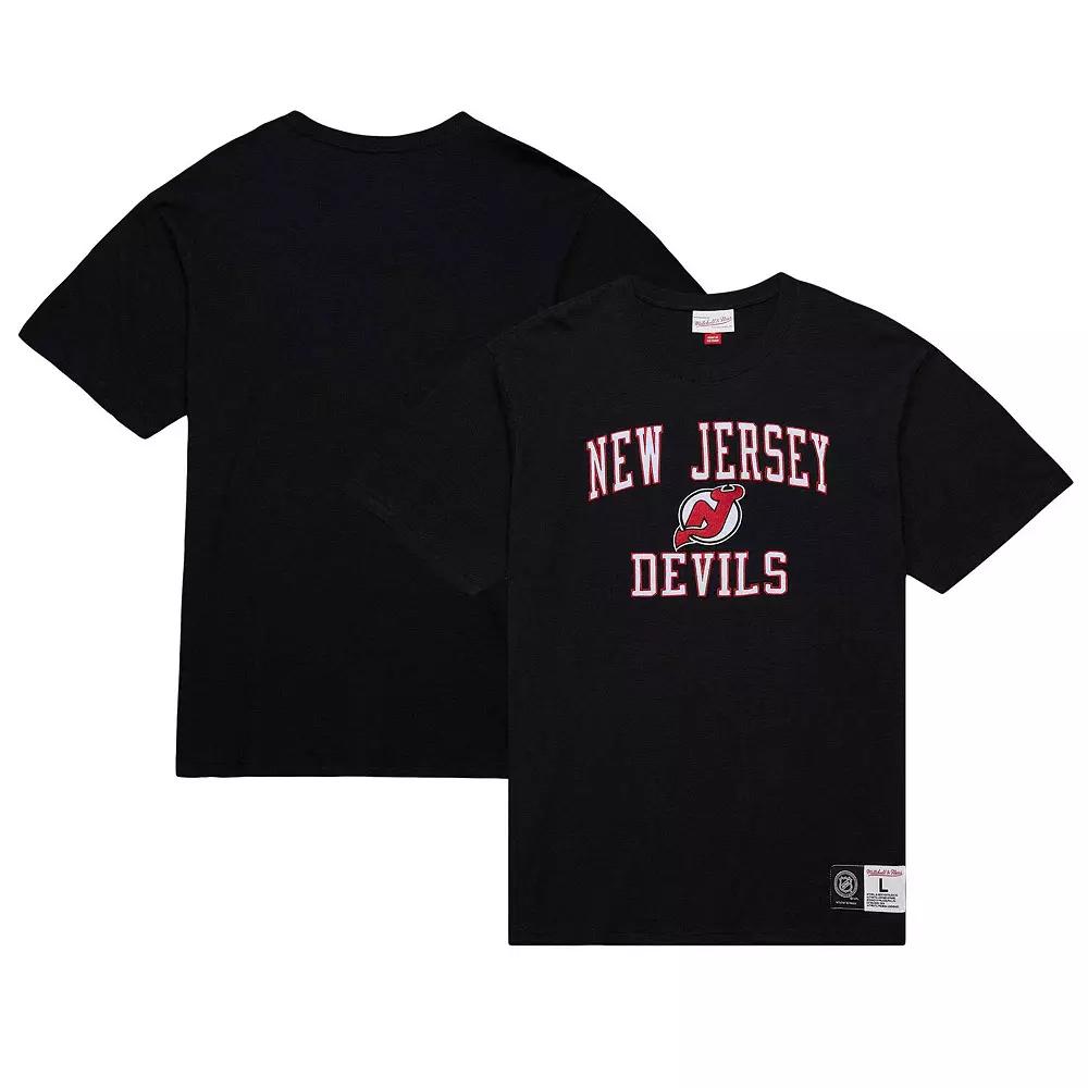Men's Mitchell & Ness Black New Jersey Devils Legendary Slub T-Shirt, Size: Large, Nhl Black Product Image