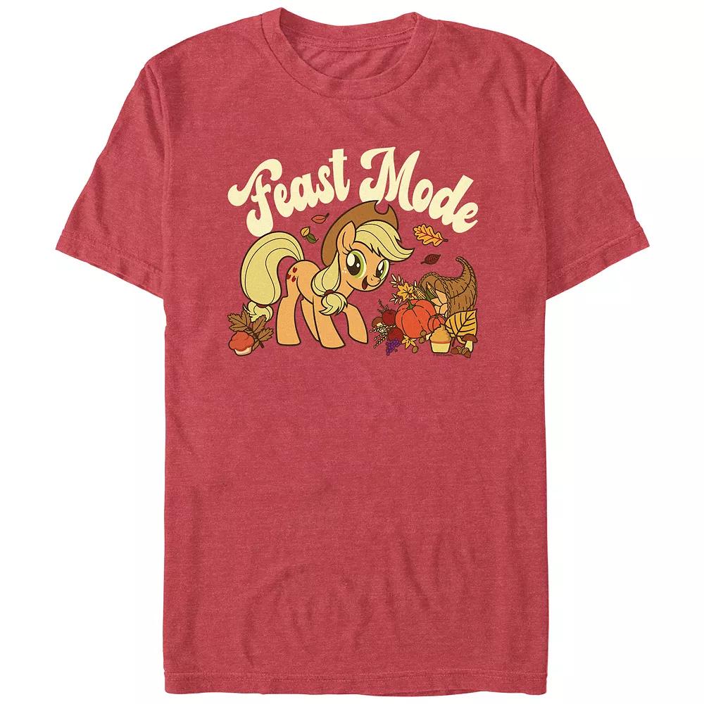 Men's My Little Pony Feast Mode Graphic Tee, Size: XL, Red Grey Product Image