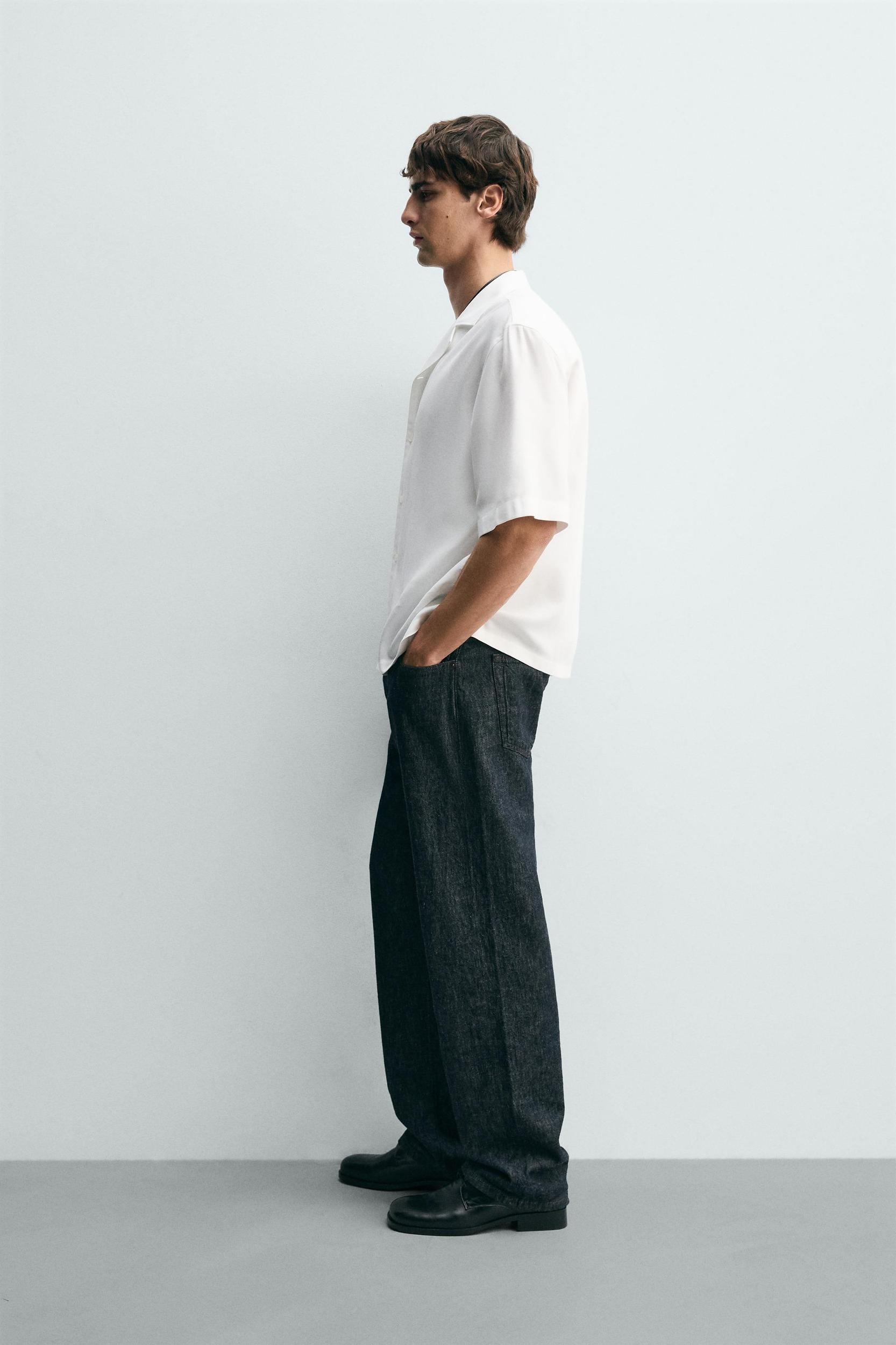 BOXY FIT FLOWY SHIRT Product Image