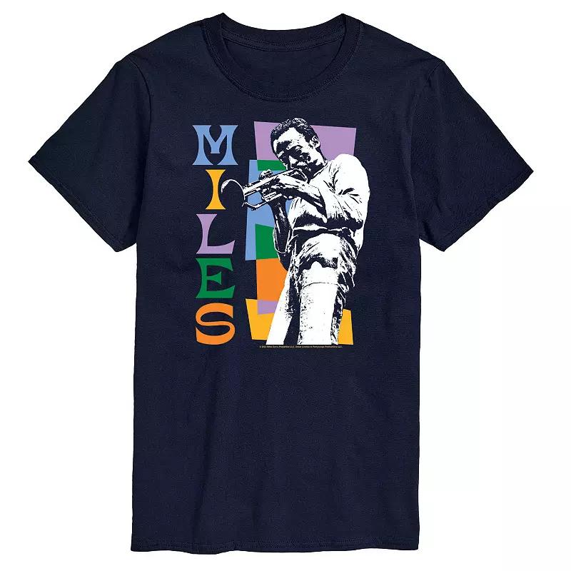 Men's Miles Davis Color Block Tee,  Product Image