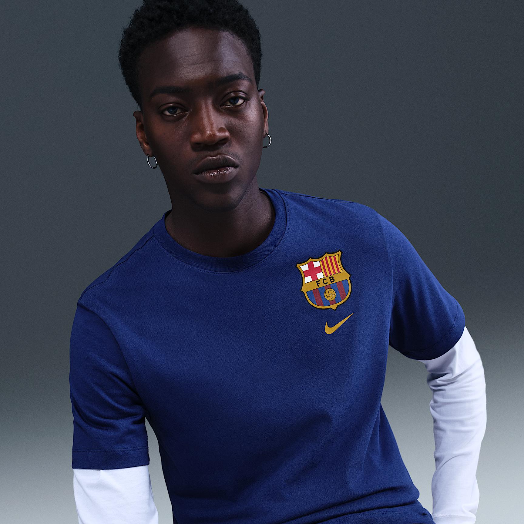 FC Barcelona Nike Men's Soccer T-Shirt Product Image