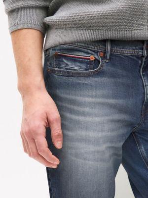 Medium Wash Faded Slim Jean Product Image