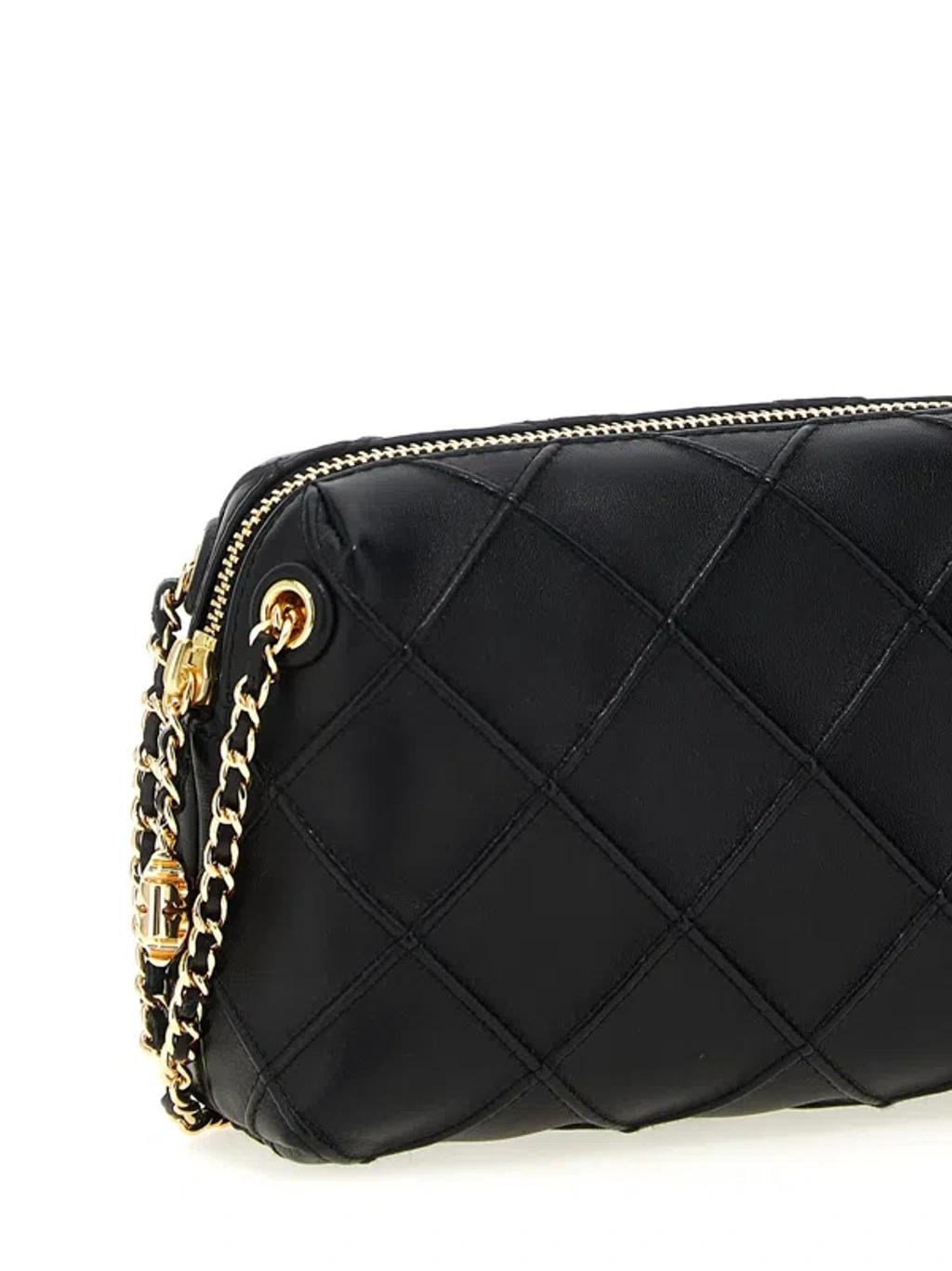 TORY BURCH Fleming Small Crossbody Bag Crossbody Bags Black Product Image