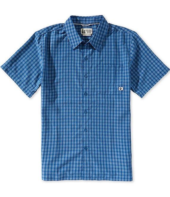 Marmot Eldridge Plaid Check Short Sleeve Woven Shirt Product Image