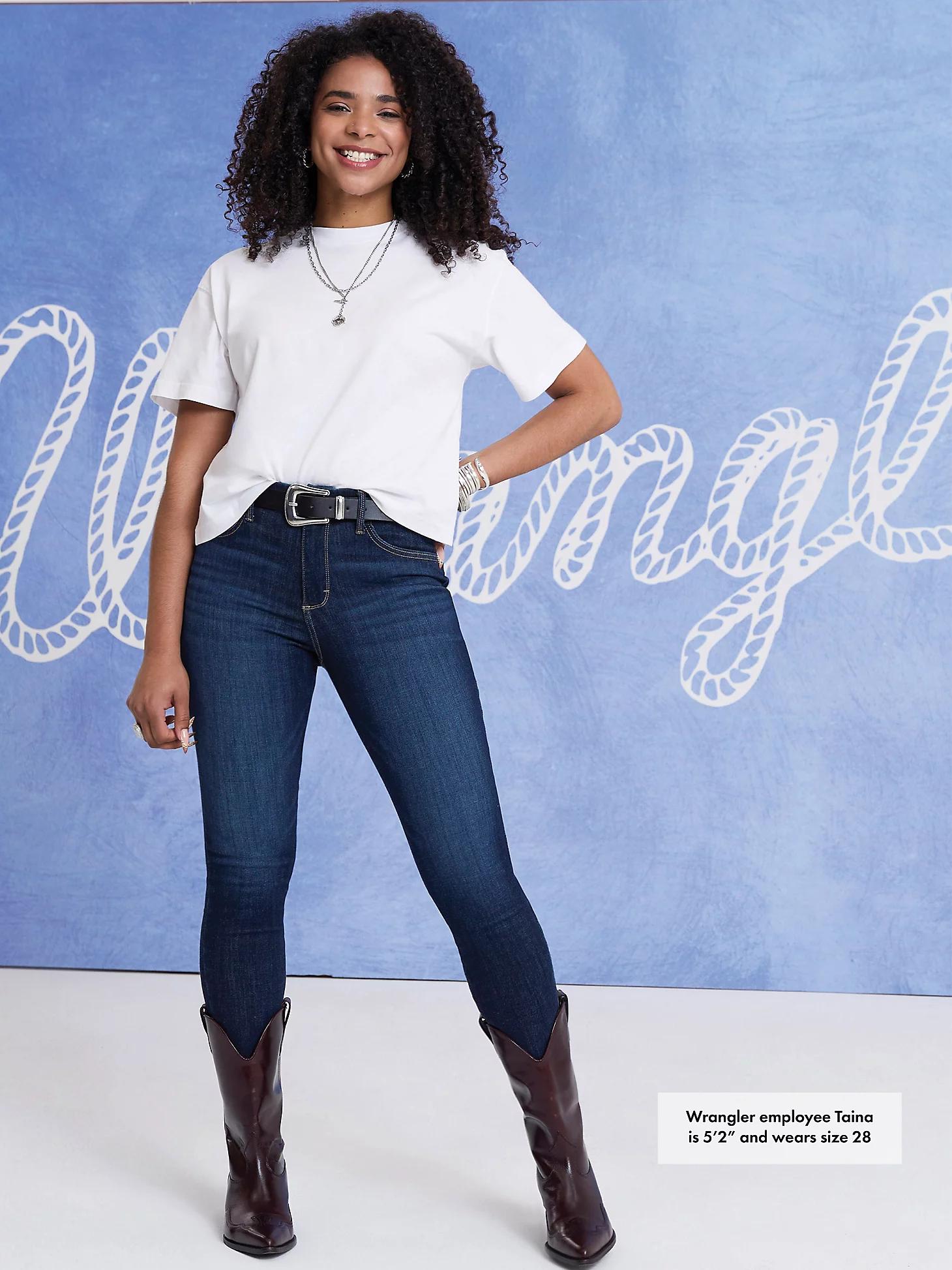 Women's Wrangler Bespoke High Rise Skinny Jean | Women's JEANS | Wrangler® Product Image