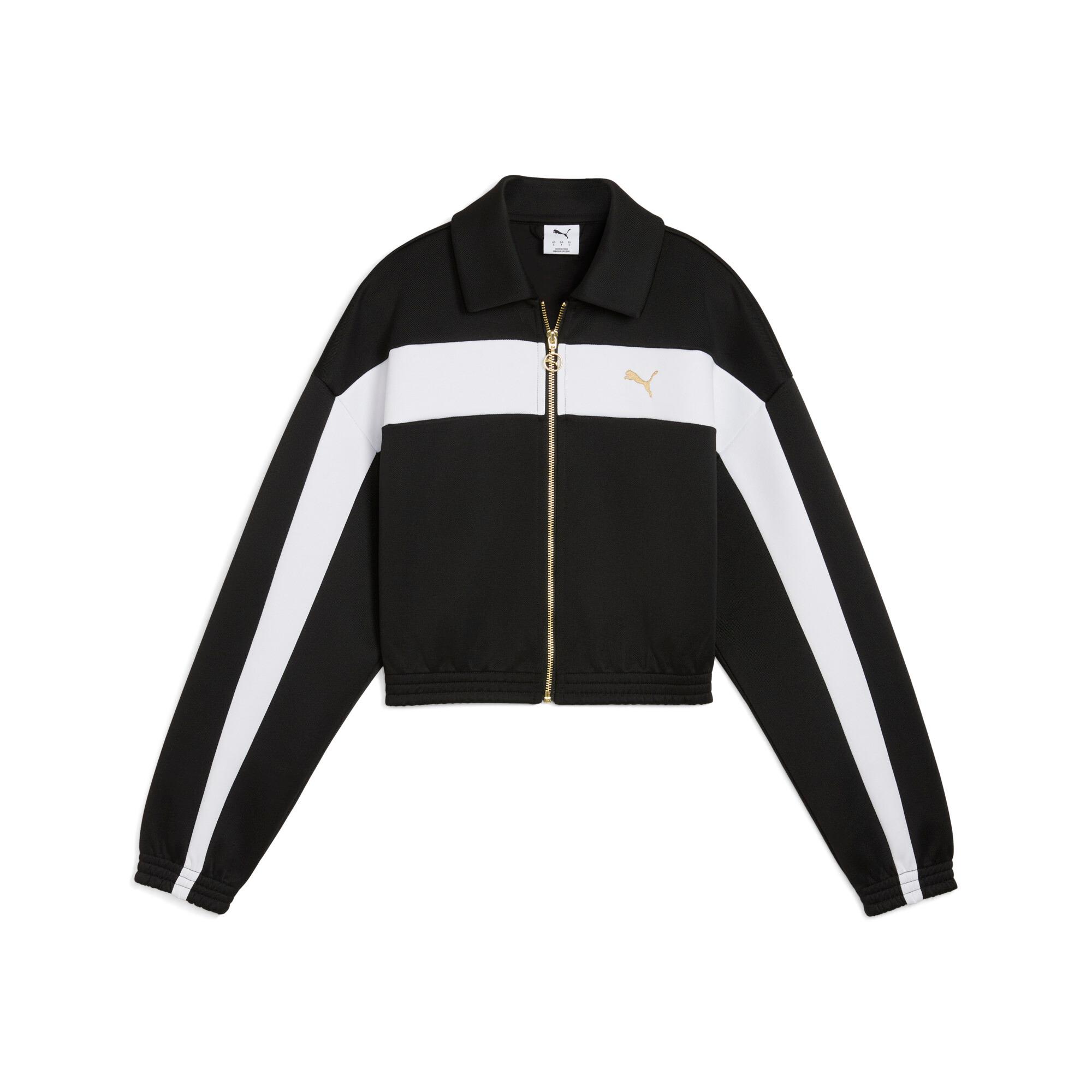 PUMA Women's Relaxed Crop Track Jacket Product Image