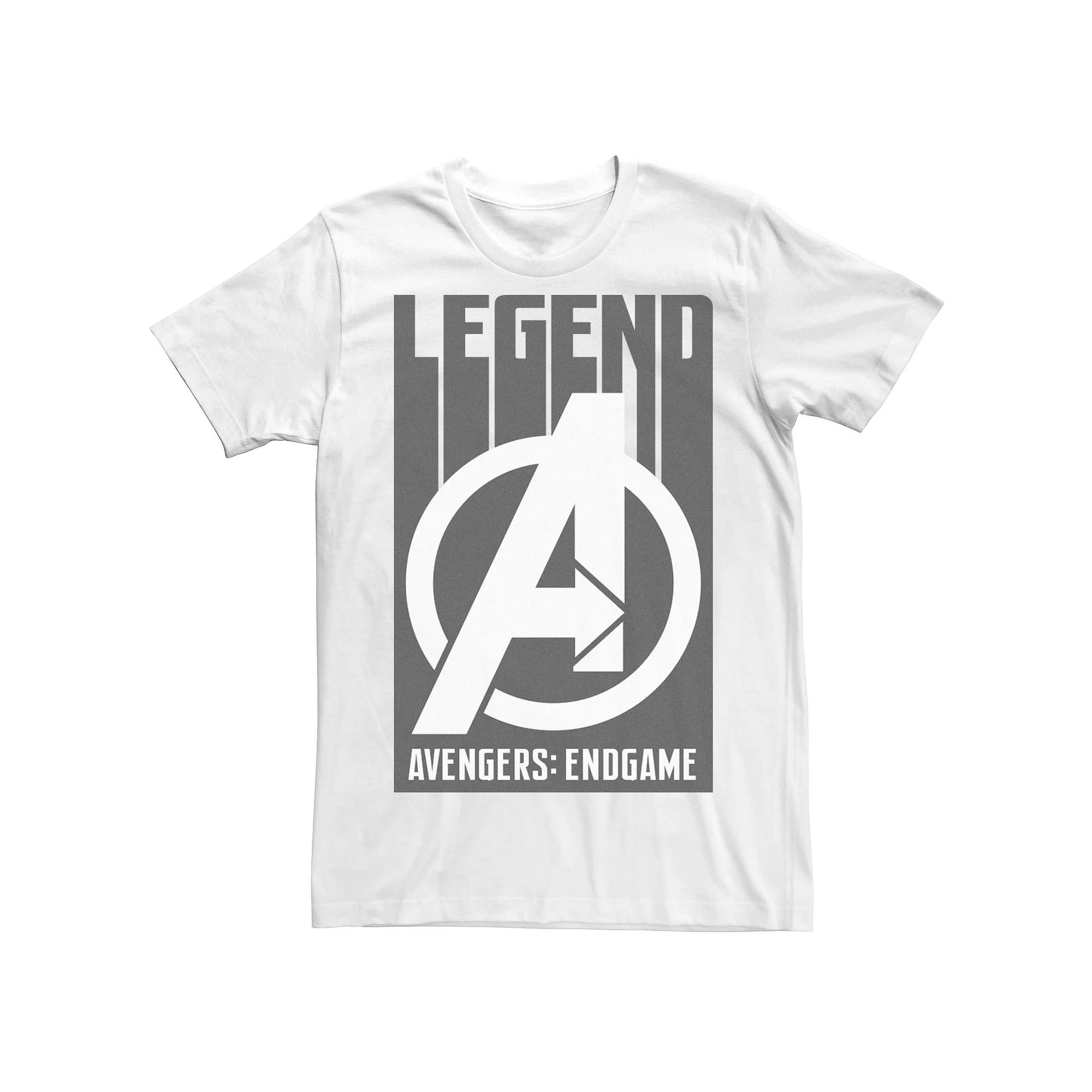 Men's Marvel "Avengers: Endgame" Legend Logo Poster Tee,  Product Image