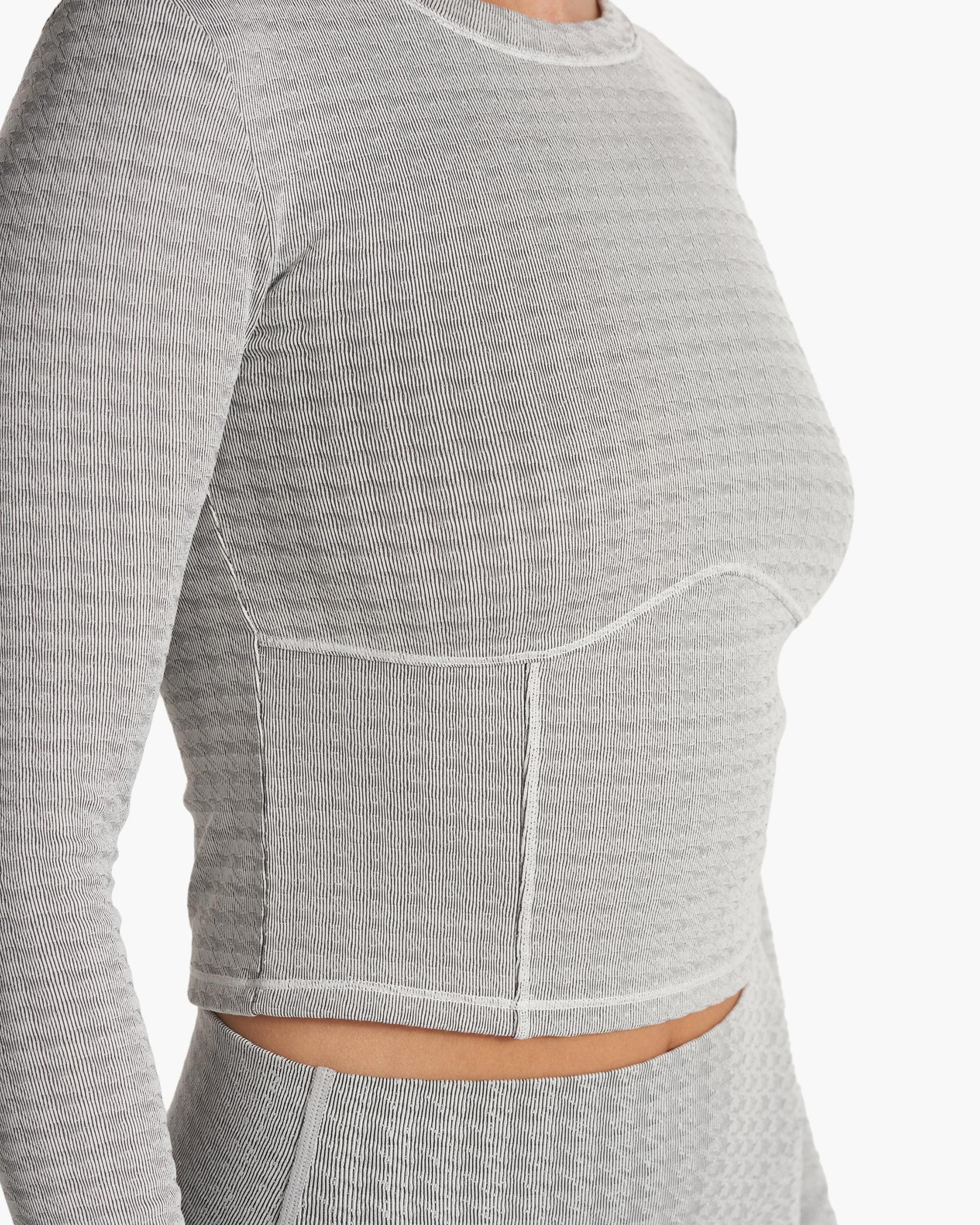 Long Sleeve Textured Chilled Out Top Product Image