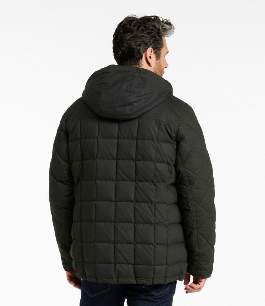 Men's Upcountry Waxed Down Hooded Jacket Product Image