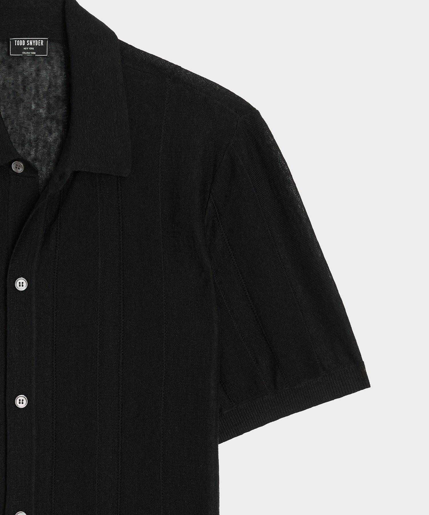 Italian Linen Sweater Polo Product Image