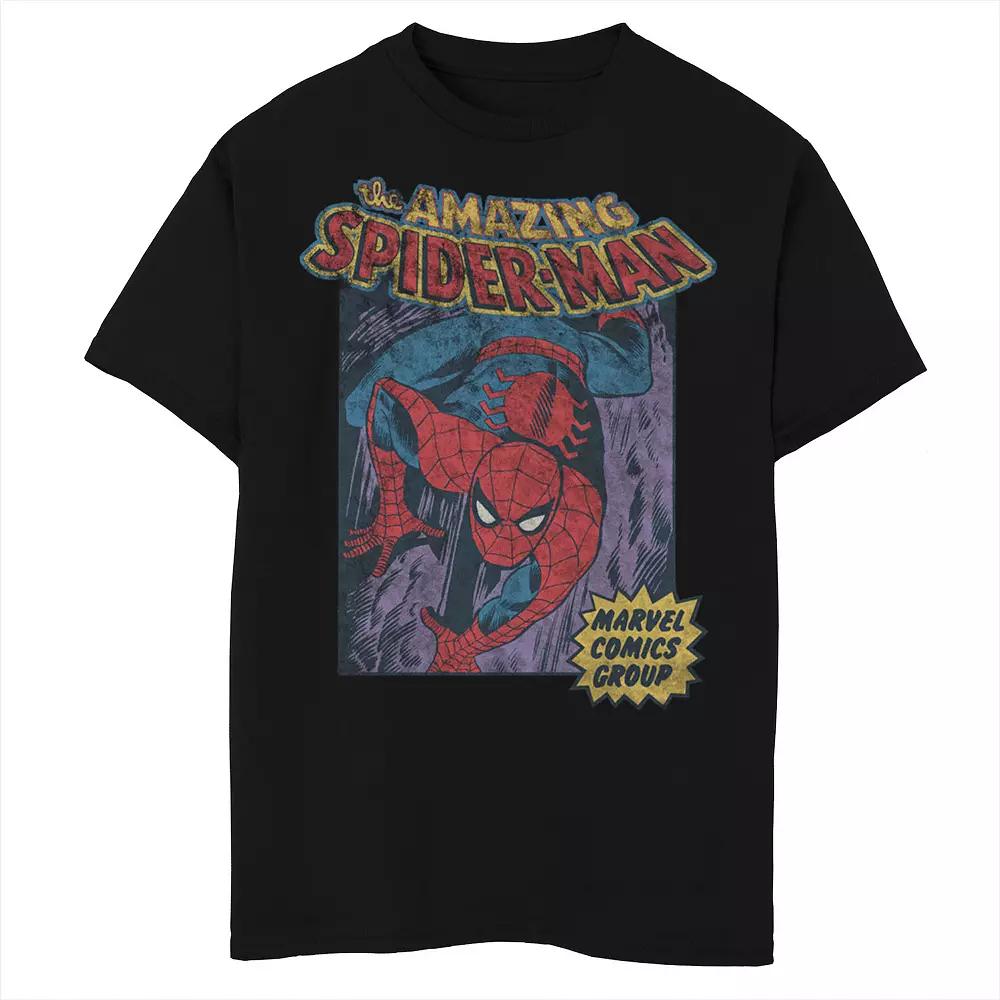 Boys 8-20 Marvel The Amazing Spider-Man Comic Poster Graphic Tee, Boy's,  Product Image