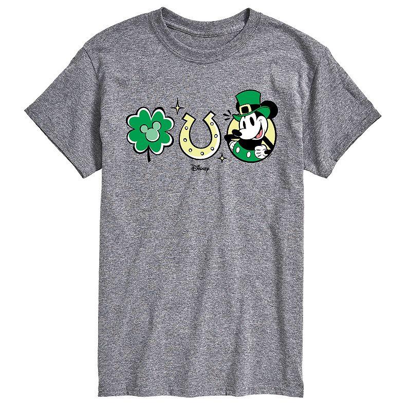 Disney's Mickey Mouse Men's St Patrick's Icons Graphic Tee,  Product Image