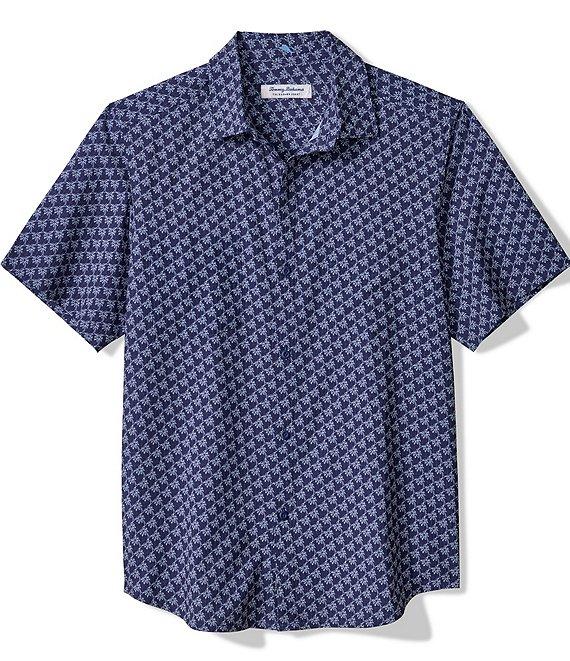 Tommy Bahama Bahama Coast Tropic Geoscape Short Sleeve Woven Shirt Product Image