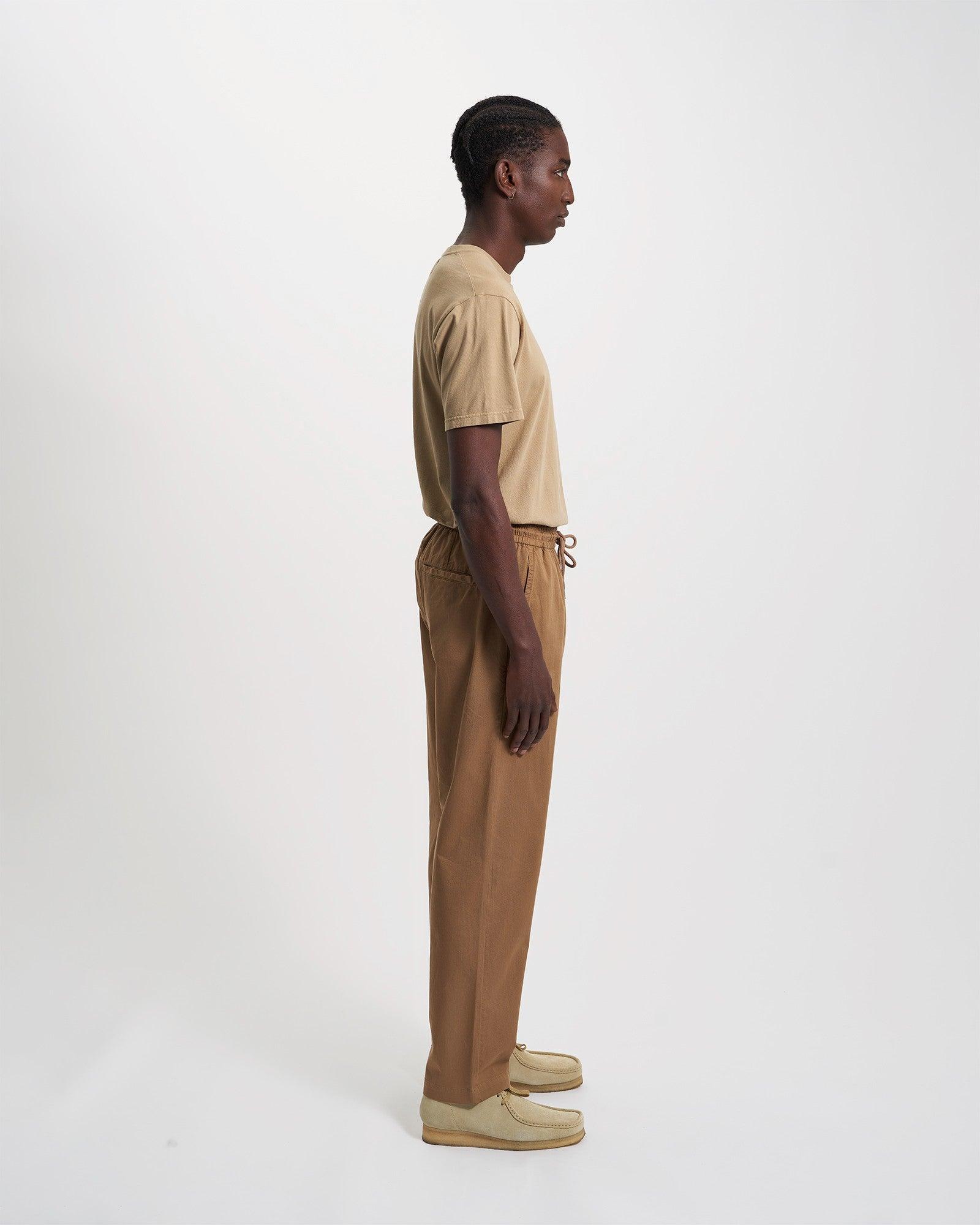 Organic Twill Pants - Pacific Blue Product Image
