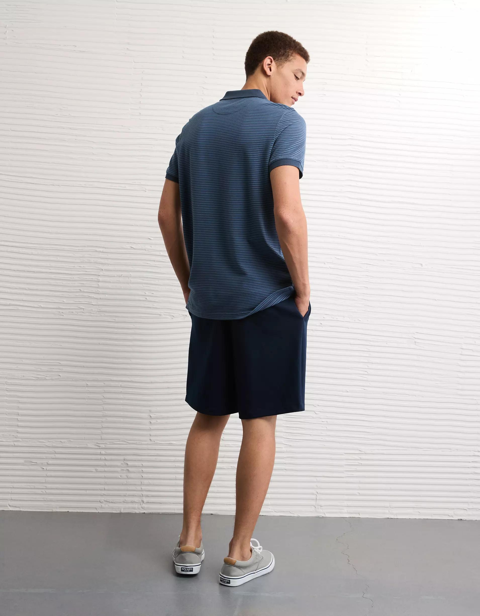 AE Lived-In Slim Fit Pique Polo Shirt Product Image