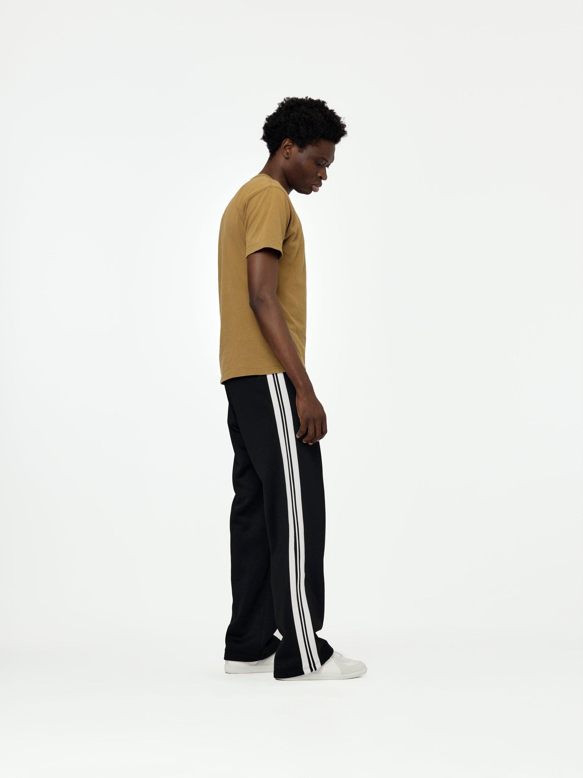 Recycled Nylon Blend Trackpants (Black) Product Image