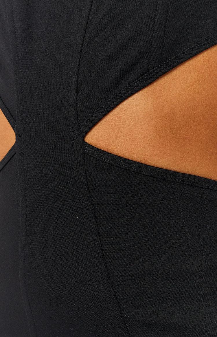 Meryl Black Mini Dress Product Image