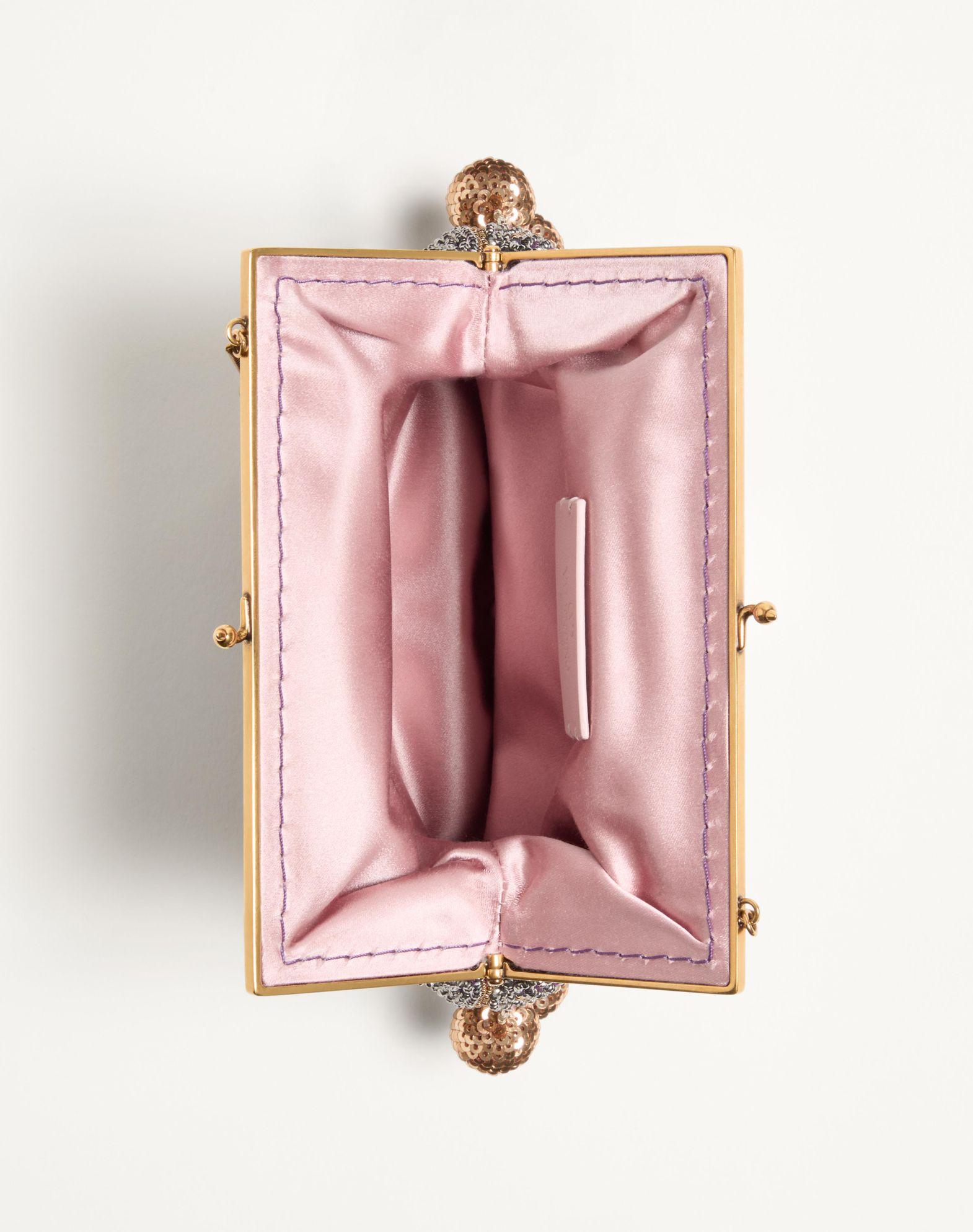 Valentino Garavani Nellcote Fairytales Velvet Clutch With Le Chien De La Maison Embroidery Product Image