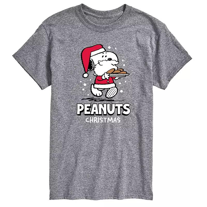 Men's Peanuts Santa Snoopy Cookies Graphic Tee,  Product Image
