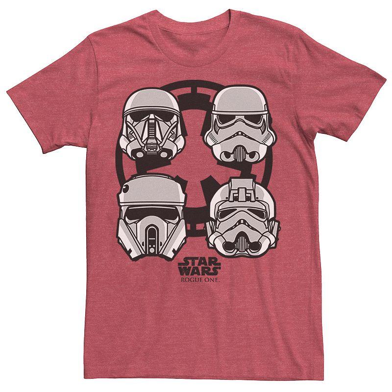 Men's Star Wars Rogue One Stormtrooper Helmet Empire Logo Tee,  Product Image